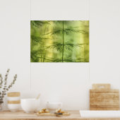 Horsetail Nature Foto Poster (Küche)