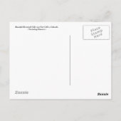 Horsetooth Falls Postkarte (Rückseite)