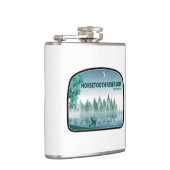 Horsetooth Reservoir Colorado Deer Flachmann (Rechts)