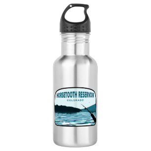 Horsetooth Reservoir Colorado Fishing Rod Edelstahlflasche