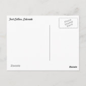 Horsetooth Reservoir Colorado Postcard Postkarte (Rückseite)