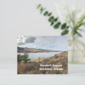 Horsetooth Reservoir, Fort Collins, Colorado Postkarte (Stehend Vorderseite)