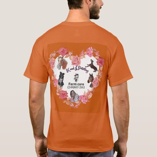 Horsewartin T-Shirt (Rückseite)