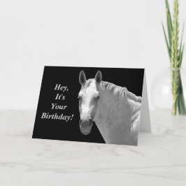 Horsey Birthday Card Karte