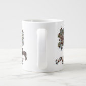 horsey Essen $ tree Diese Version hat mehr Blätter Jumbo-Tasse (Rückseite)