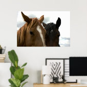 Horsey-Liebe-Poster Poster (Heimbüro)