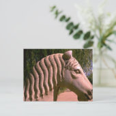 Horsey Postkarte (Stehend Vorderseite)