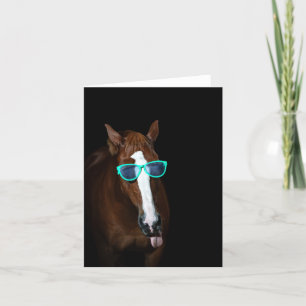 Horsey Spaß Dankeskarte