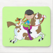 Horsey Stechpalme Mousepad (Vorne)
