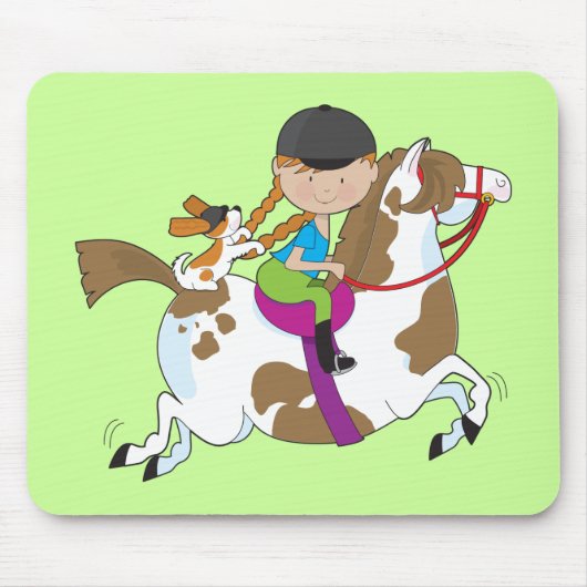 Horsey Stechpalme Mousepad (Vorne)