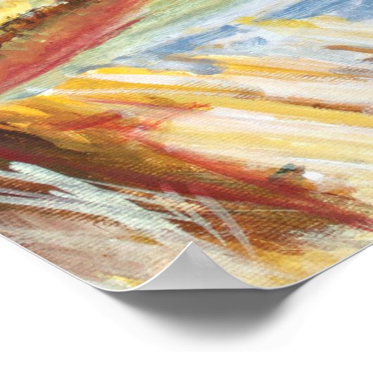 Horsey Windpumpe Poster (Ecke)