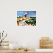 Horsey Windpumpe Poster (Küche)