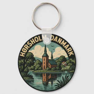 Hørsholm Dänemark Kirche Schlüsselanhänger