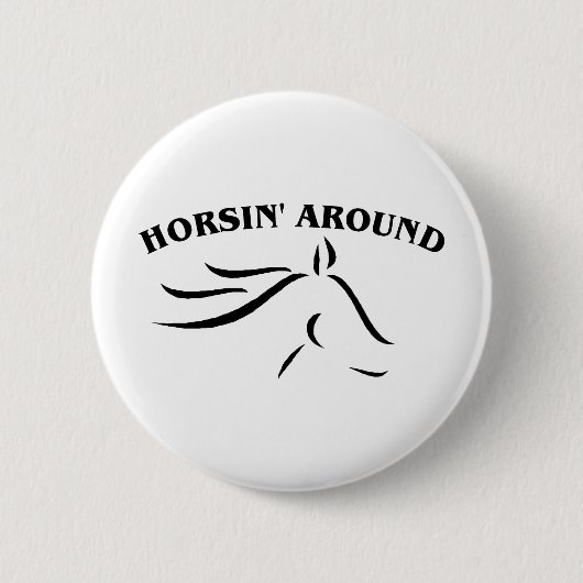 Horsin herum button (Vorderseite)