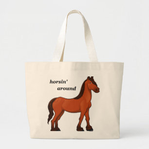 HORSIN' RUND JUMBO STOFFBEUTEL