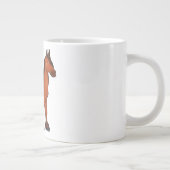 HORSIN' RUND Jumbo-Tasse (Rechts)