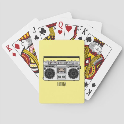 Hörspiel-Illustration Spielkarten (Rückseite)