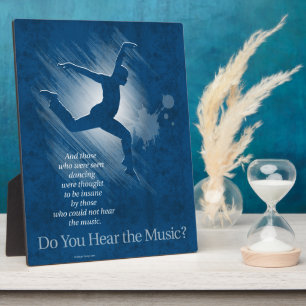 Hörst du die Musik? Fotoplatte