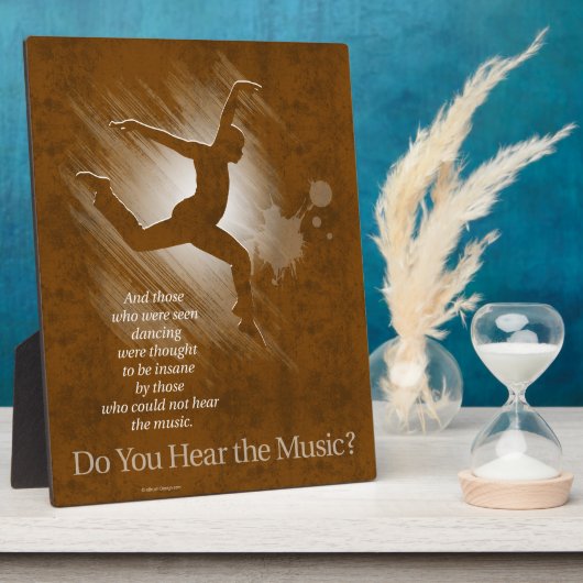 Hörst du die Musik? Fotoplatte (Seite)