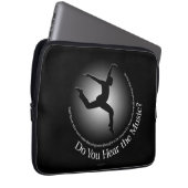 Hörst du die Musik? Laptopschutzhülle (Vorne Rechts)