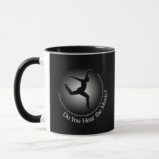Hörst du die Musik? Mug Tasse (Links)