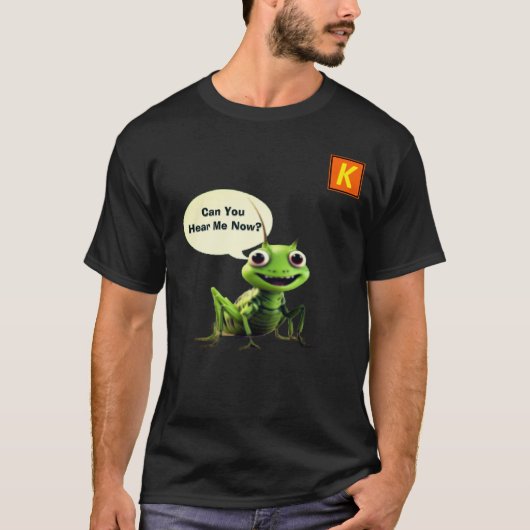 Hörst du Grillen! T-Shirt (Vorderseite)