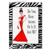 "Hörst du Sirenen oder ist es nur ich?" (Vorne)