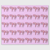 Horst Pink - Wrapping Paper Geschenkpapier (Flach)