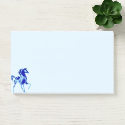 Horst Post it Notes - blau Post-it Klebezettel (Büro)