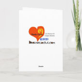 Horst Thumbs Simse Romantische Grußkarte Karte (Rückseite)