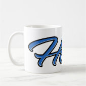 Horst Vorname Name blue Tasse Kaffeetasse (Links)