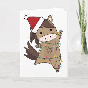 Horst Weihnachtsgebäck Niedliche Tiere Kinder Karte