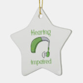 Hörstörungen Keramik Ornament (Links)