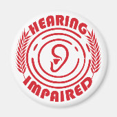 Hörstörungen Klassische Magnet (Vorne)