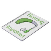 Hörstörungen Notizblock (Linke Seite)