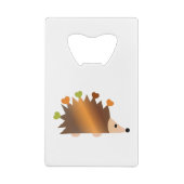 Hört auf einem Igel Geldbeutel Flaschenöffner (Rückseite)