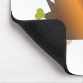 Hört auf einem Igel Mousepad (Ecke)