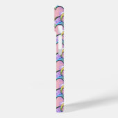 Hört auf Herz Psychedelic Muster iPhone Case (Rückseite / Links)