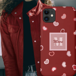 Hört auf Maroon Red in Pink bis Red Ombre Case-Mate iPhone Hülle