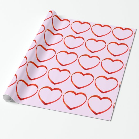 Hört auf rosa Wrapping Paper Geschenkpapier (Ungerollt)