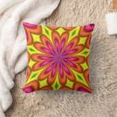 Hört Blume Square Throw Kissen (Decke)