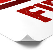 Hört euch nicht. Firewall aktiviert Poster (Ecke)