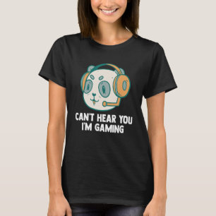Hört euch nicht, wie ihr einen Panda-Bär für Video T-Shirt
