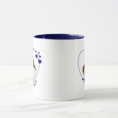 Hört Foto Frame Tasse Navy Blue (Zentrum)