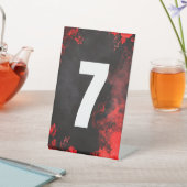 Hört im Sandstrand Hochzeitstisch am Strand Sockelschild (In SItu)