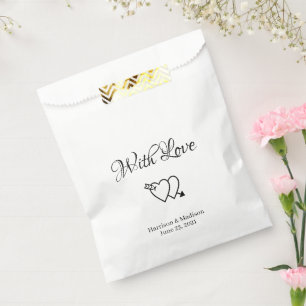 Hört Individuelle Name Hochzeitsgeschenk Liebestas Geschenktütchen