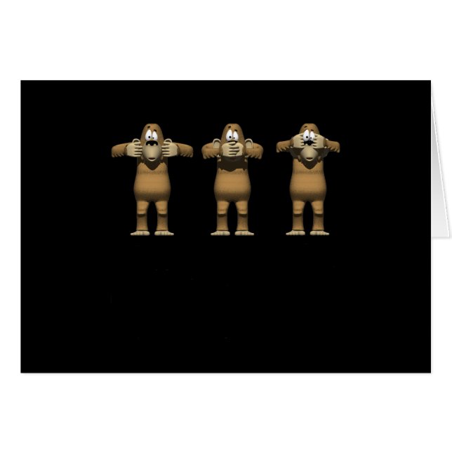 Hört keine bösen Affen (Vorderseite (Horizontal))