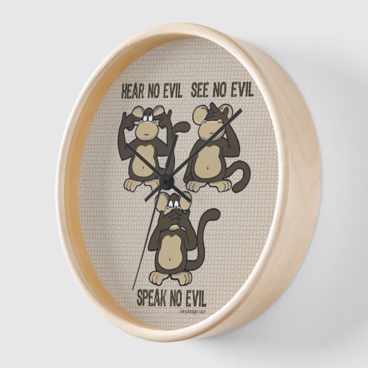Hört keine bösen Affen - Neu Uhr (Winkel)