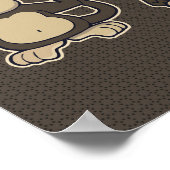 Hört keine bösen Affen Spaß Poster (Ecke)