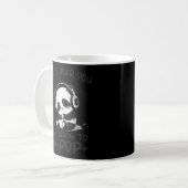 Hört nicht auf Kpop Panda K-Pop Merch Kaffeetasse (Vorderseite Links)